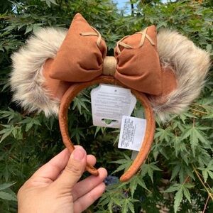 Disney Star Wars Ewok Fuzzy Brown Ears headband